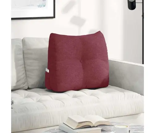 Apsaugos Pagalvė Vyno Raudona 60 X 24 X 50 Cm Audinys