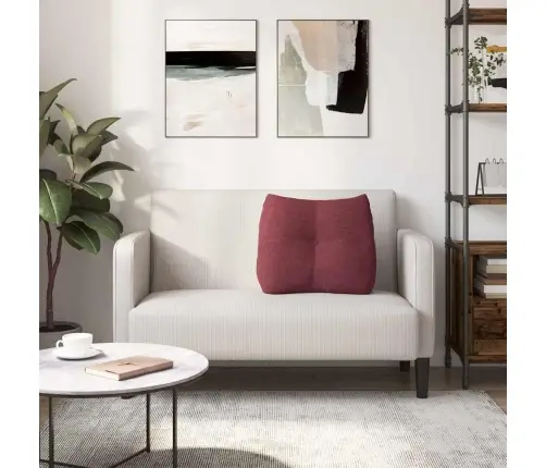 Apsaugos Pagalvė Vyno Raudona 60 X 24 X 50 Cm Audinys