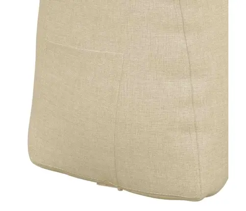 Seljatugi Padi Cream 60 X 24 X 50 Cm Kangas