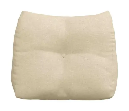 Seljatugi Padi Cream 60 X 24 X 50 Cm Kangas