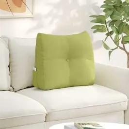 Atpakaļ Spilvens Gaiši Zaļa 60 X 24 X 50 Cm Audums Vidaxl