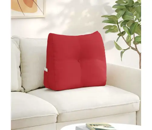 Seljatugi Padi Punane 60 X 24 X 50 Cm Kangas