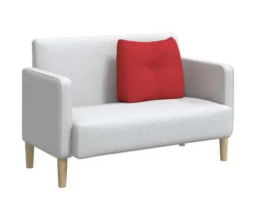 Seljatugi Padi Punane 60 X 24 X 50 Cm Kangas