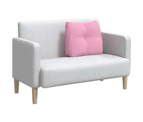 Seljatugi Padi Roosa 60 X 24 X 50 Cm Kangas