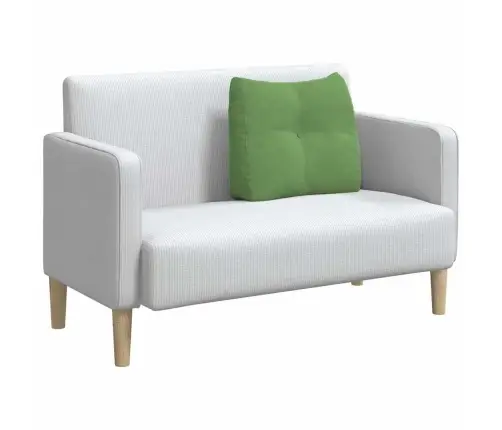 Atpakaļ Spilvens Gaiši Zaļa 60 X 24 X 50 Cm Samts Vidaxl