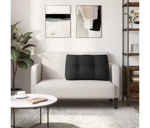 Seljatugi Padi Must 80 X 24 X 50 Cm Kangas