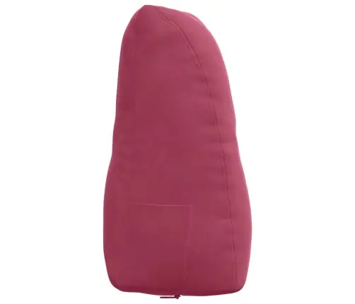 Apsaugos Pagalvė Vyno Raudona 80 X 24 X 50 Cm Aksomas