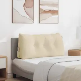 Seljatugi Padi Cream 100 X 24 X 50 Cm Kangas