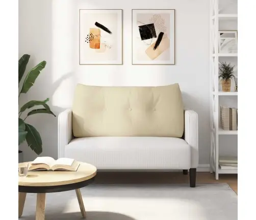 Seljatugi Padi Cream 100 X 24 X 50 Cm Kangas