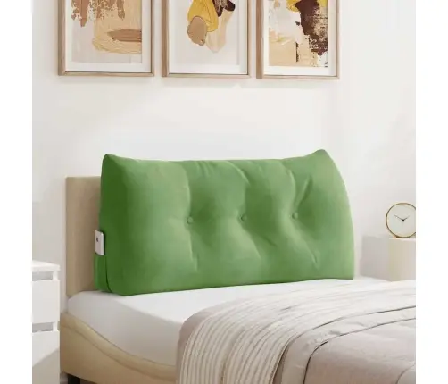 Seljatugi Padi Hele Roheline 100 X 24 X 50 Cm Samet