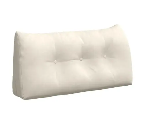 Seljatugi Padi Cream 100 X 24 X 50 Cm Samet