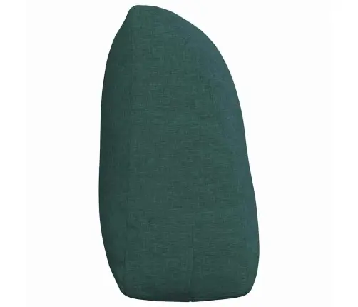Atpakaļ Spilvens Tumši Zaļš 120 X 24 X 50 Cm Audums Vidaxl