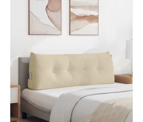 Seljatugi Padi Cream 120 X 24 X 50 Cm Kangas