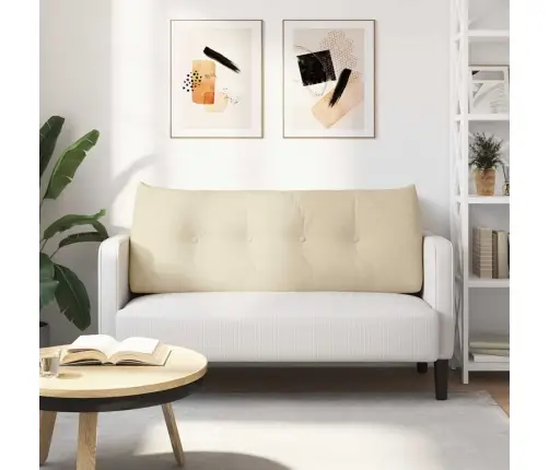 Seljatugi Padi Cream 120 X 24 X 50 Cm Kangas