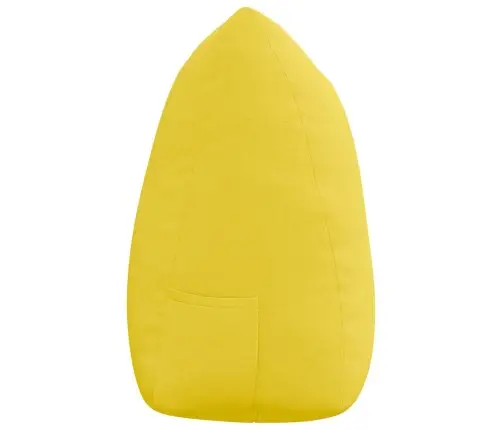 Atpakaļ Spilvens Gaiši Dzeltena 140 X 24 X 50 Cm Audums Vidaxl