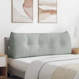 Apsaugos Pagalvė Šviesiai Pilka 140 X 24 X 50 Cm Aksomas