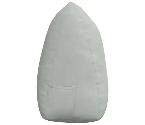 Apsaugos Pagalvė Šviesiai Pilka 140 X 24 X 50 Cm Aksomas