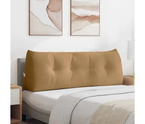 Seljatugi Padi Pruun 140 X 24 X 50 Cm Samet