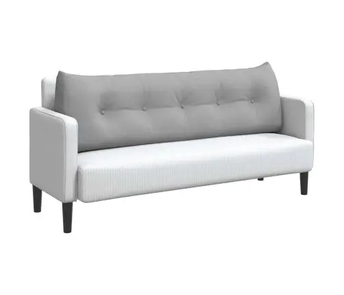 Atpakaļ Spilvens Mākoņu Pelēka 160 X 24 X 50 Cm Audums Vidaxl