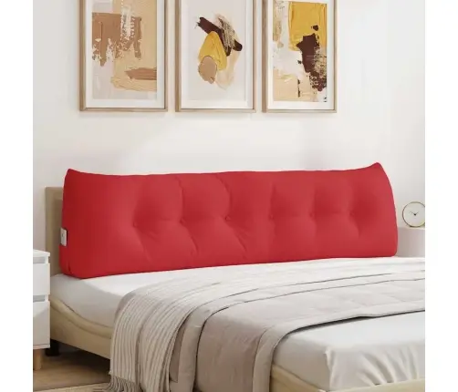 Seljatugi Padi Punane 180 X 24 X 50 Cm Kangas