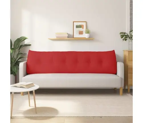 Seljatugi Padi Punane 180 X 24 X 50 Cm Kangas