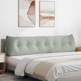 Apsaugos Pagalvė Šviesiai Pilka 200 X 24 X 50 Cm Aksomas