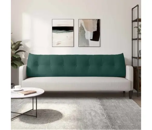 Apsaugos Pagalvė Tamsiai Žalia 200 X 24 X 50 Cm Aksomas