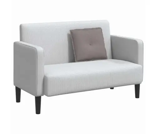 Atpakaļ Spilvens Pelēkbrūna 200 X 19 X 50 Cm Audums Vidaxl