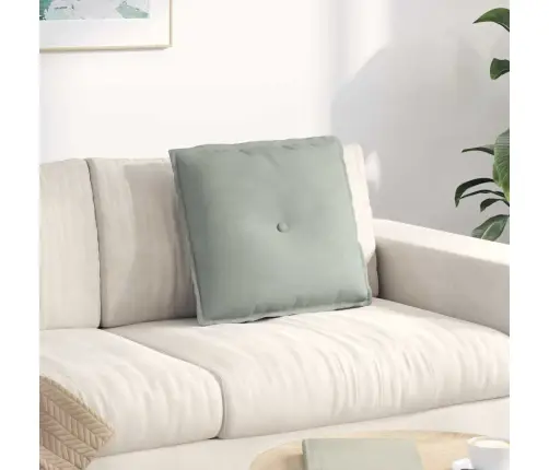 Seljatugi Padi Helehall 50 X 45 Cm Korter Kangas