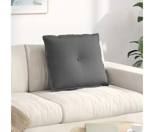 Apsaugos Pagalvė Tamsiai Pilka 60 X 19 X 50 Cm Audinys
