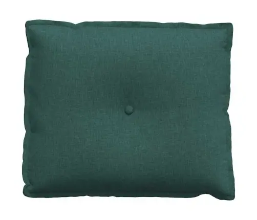 Atpakaļ Spilvens Tumši Zaļš 200 X 19 X 50 Cm Audums Vidaxl