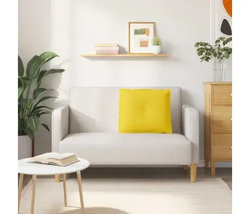 Apsaugos Pagalvė Šviesi Geltona 60 X 19 X 50 Cm Audinys