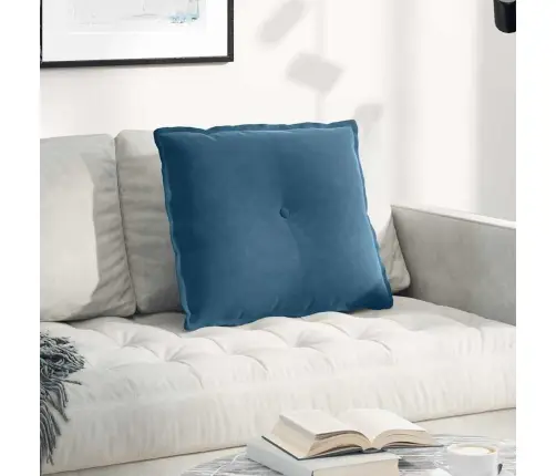 Seljatugi Padi Sinine 60 X 50 Cm Korter Kangas