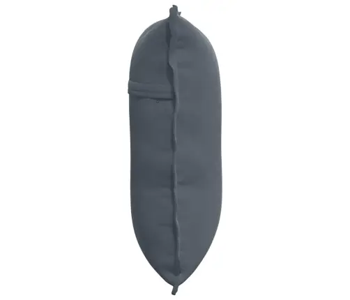 Apsaugos Pagalvė Tamsiai Pilka 60 X 50 Cm Kordūrinis Audinys