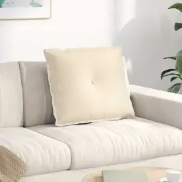 Apsaugos Pagalvė Kreminė 60 X 50 Cm Kordūrinis Audinys