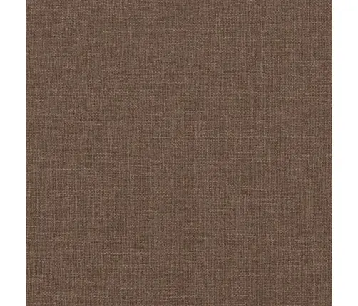 Atpakaļ Spilvens Brūna 200 X 19 X 50 Cm Audums Vidaxl