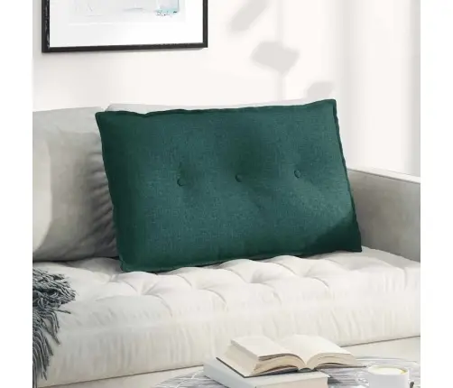 Seljatugi Padi Tume Rohelise 80 X 19 X 50 Cm Kangas