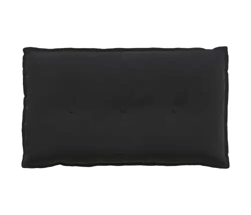 Seljatugi Padi Must 80 X 50 Cm Korter Kangas