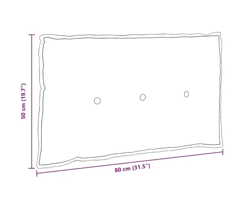 Seljatugi Padi Jungle Roheline 80 X 50 Cm Korter Kangas