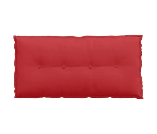 Atpakaļ Spilvens Sarkana 200 X 19 X 50 Cm Audums Vidaxl