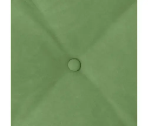 Atpakaļ Spilvens Gaiši Zaļa 100 X 50 Cm Korduroja Audums Vidaxl