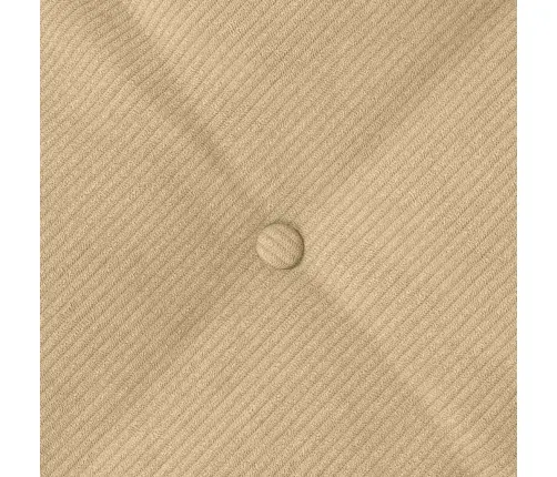 Atpakaļ Spilvens Pelēki Zaļa 100 X 50 Cm Korduroja Audums Vidaxl