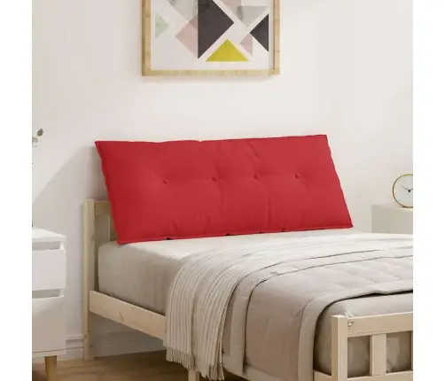 Seljatugi Padi Punane 120 X 19 X 50 Cm Kangas