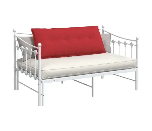 Seljatugi Padi Punane 120 X 19 X 50 Cm Kangas