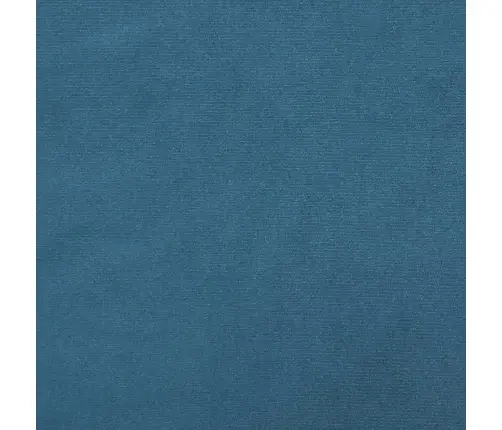 Atpakaļ Spilvens Zila 120 X 50 Cm Korduroja Audums Vidaxl