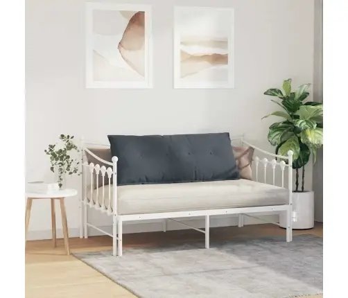 Atpakaļ Spilvens Tumši Pelēks 120 X 50 Cm Korduroja Audums Vidaxl