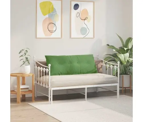 Atpakaļ Spilvens Gaiši Zaļa 120 X 50 Cm Korduroja Audums Vidaxl