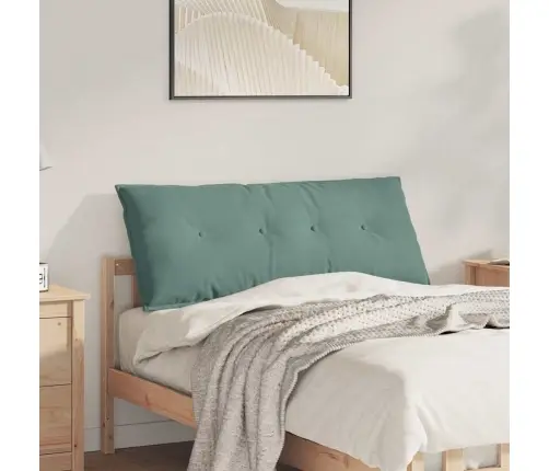 Atpakaļ Spilvens Jūras Zaļa 120 X 50 Cm Korduroja Audums Vidaxl