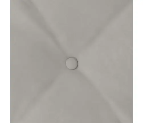 Atpakaļ Spilvens Gaiši Pelēks 120 X 50 Cm Mikrofibra Vidaxl