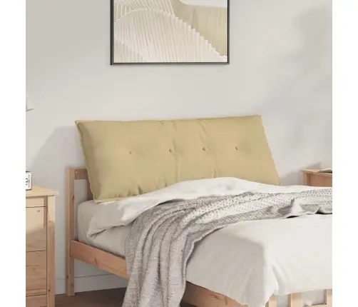 Atpakaļ Spilvens Pelēki Zaļa 120 X 50 Cm Korduroja Audums Vidaxl